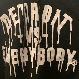 SOLD - GLOW IN THE DARK - Detroit Vs Everybody Hoodie